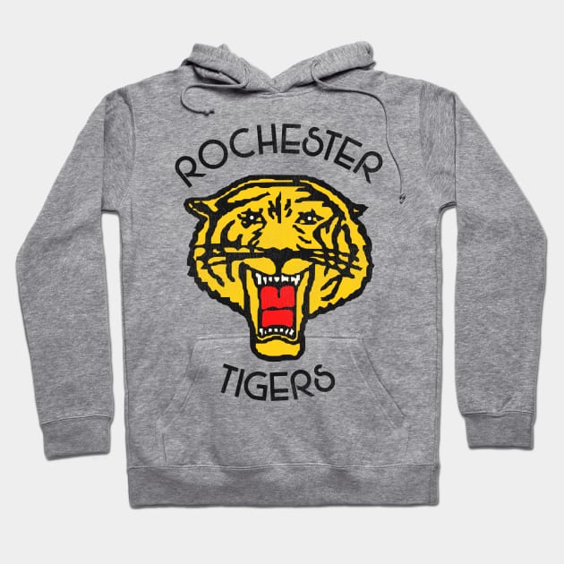 Defunct Rochester Tigers Football Team Hoodie by Defunctland